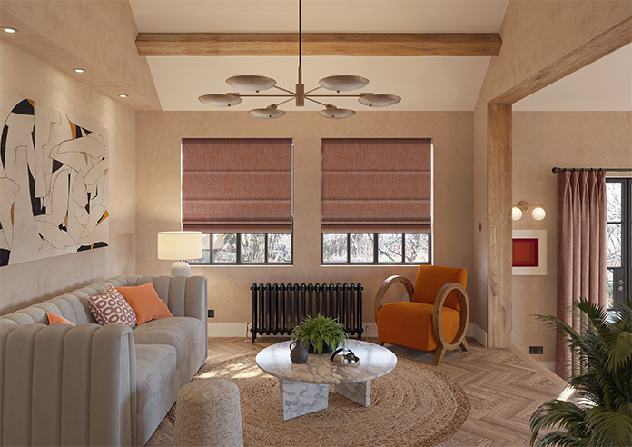 Cascade, Paprika - Roman Blind - Image 8